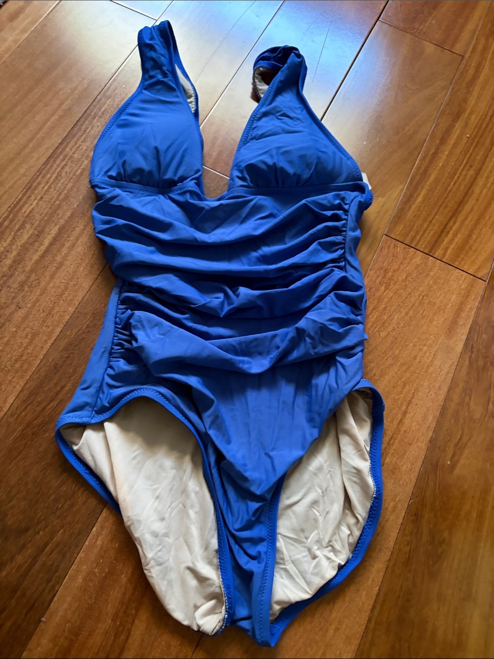 J. Crew Royal Blue One-Piece Swimsuit
